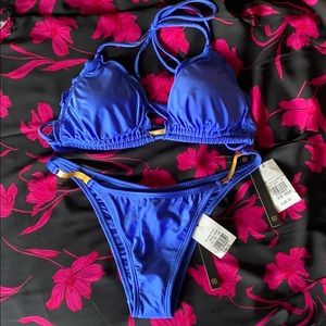 Vix Bikini in Blue Under
